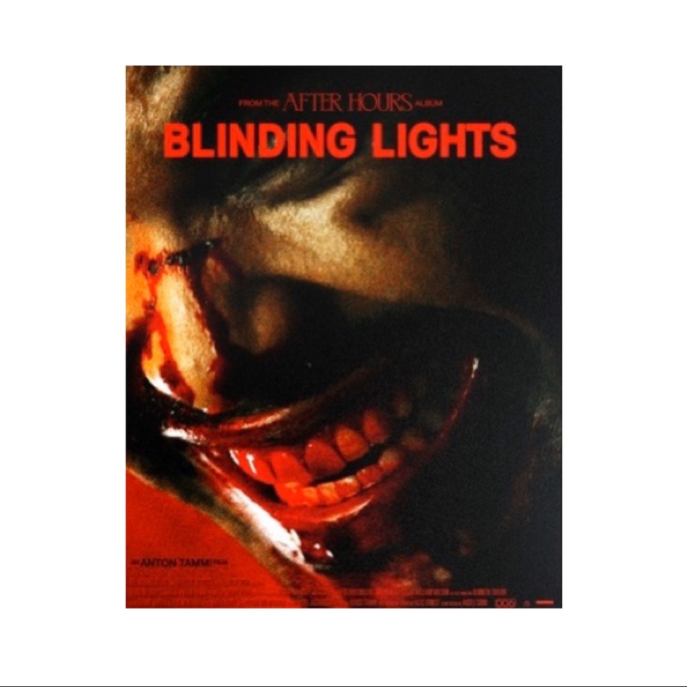 *HANDSIGNED* The Weekend Blinding Lights Poster